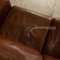 Sofá de cuatro plazas de cuero marrón de Machalke Valentino, Imagen 3