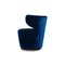 Croissant Fabric Armchair in Blue from Bretz, Image 8