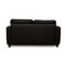 Black Leather 2-Seater Sofa from Koinor 6