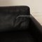 Black Leather 2-Seater Sofa from Koinor 3