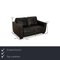 Black Leather 2-Seater Sofa from Koinor 2