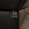 Sofá esquinero modelo Face de cuero negro de Ewald Schillig, Imagen 6