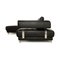 Brand Face Corner Sofa in Black Leather from Ewald Schillig 9