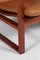 Model 2254 Sled Chair in Mahogany attributed to Børge Mogensen for Fredericia, Denmark, 1956, Image 4