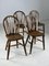 Windsor Stühle, 1890er, 4er Set 8
