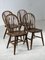 Windsor Stühle, 1890er, 4er Set 11
