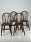 Windsor Chairs, 1890s, Set of 4 3