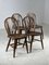 Windsor Stühle, 1890er, 4er Set 12