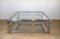 Large Square Chrome Coffee Table, 1970s, Image 12