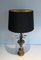 Neoclassical Palm Tree Table Lamp in Brass in the style of Maison Charles, 1970s 6