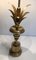 Neoclassical Palm Tree Table Lamp in Brass in the style of Maison Charles, 1970s, Image 9