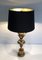 Neoclassical Palm Tree Table Lamp in Brass in the style of Maison Charles, 1970s, Image 2