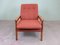 Vintage Red Komfort Armchair 6