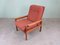 Vintage Red Komfort Armchair 2