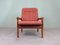 Vintage Red Komfort Armchair 3