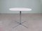 Table Basse Ronde Vintage Blanche 1