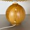 Lámparas de mesa con forma de bola de pino, Suecia, años 70. Juego de 2, Imagen 16