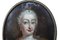 Emperatriz María Teresa de Austria, siglo XVIII, Pintura sobre cobre, Imagen 2