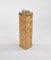 Mid-Century Floor Ashtray in Bamboo and Brass, Italy, 1970s, Image 4