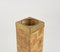 Cenicero de suelo Mid-Century de bambú y latón, Italia, años 70, Imagen 10