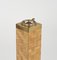 Mid-Century Floor Ashtray in Bamboo and Brass, Italy, 1970s, Image 12