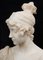 E. Battiglia, Bust of Noblewoman, 19th Century, Alabaster 2