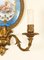 19th Century Ormolu & Sevres Porcelain Two Branch Wall Lights, Set of 2, Image 13