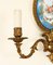 19th Century Ormolu & Sevres Porcelain Two Branch Wall Lights, Set of 2, Image 3