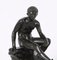 19th Century Italian Bronze Sculpture Herme Naples, Italy 4