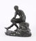 Escultura de bronce italiana del siglo XIX Herme Nápoles, Italia, Imagen 7