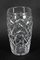 English Cut Crystal Cylindrical Vase, 1900s, Image 8