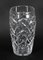 Vase Cylindrique en Cristal Taillé, Angleterre, 1900s 10