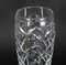 Jarrón inglés cilíndrico de cristal tallado, década de 1900, Imagen 5