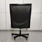 Black Leather Office Chair from Lübke, Germany, 1980s 7