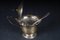 Antique Sterling Silver Caviar Bowl with Spoon, England, 1905, Set of 2 4