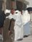 Alley Walk, Oil Painting, 1950s, Framed, Image 11