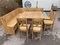 Vintage Rustic Corner Dining Set, Set of 6, Image 7