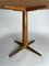 Mid-Century Round Dining Table in Wood and Brass in the style of Gio Ponti Style, Italy, 1950s 6