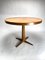 Mid-Century Round Dining Table in Wood and Brass in the style of Gio Ponti Style, Italy, 1950s 2