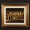 Italian Artist, City District, 1980, Mixed Media on Masonite, Framed 1