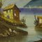 Italian Lake View, 1980, Oil on Canvas 7