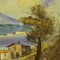 Italian Lake View, 1980, Oil on Canvas 5
