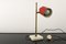 Lámpara de mesa ajustable italiana, años 50, Imagen 4