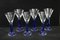 Art Deco Style Wine Glasses, 1962, Set of 6 3