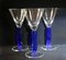 Art Deco Style Wine Glasses, 1962, Set of 6 4