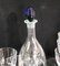 Art Nouveau Style Wine Glasses and Decanter, 1965, Set of 7 3