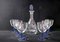 Art Nouveau Style Wine Glasses and Decanter, 1965, Set of 7, Image 1