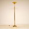 Lámpara de pie italiana vintage de latón y cromo, años 70, Imagen 1
