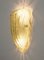 Lámparas de pared modernas de concha de cristal de Murano, años 90, Imagen 6