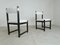 Brutalist Dining Chairs attributed to Emiel Veranneman for Decoene, 1970s, Set of 8 8